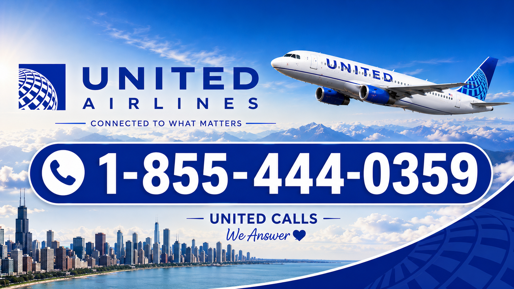 United Airlines Flight Booking Assistance | 24/7 Travel Help +1-855-444-0359